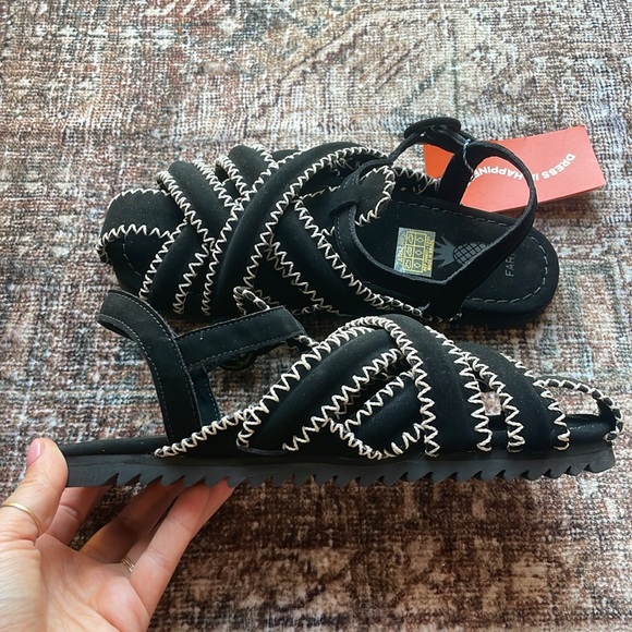 NWT FARM RIO zig zag sandal size 7.5 - Picture 7 of 8